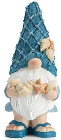 Etlemonde Beach Coastal Gnomes Statue Home Seashell Decor by EtlemondeHomeDecor