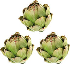 3 Pcs Large Faux Artichokes, Bowl Filler Decor for Home Kitchen by Meiwlong