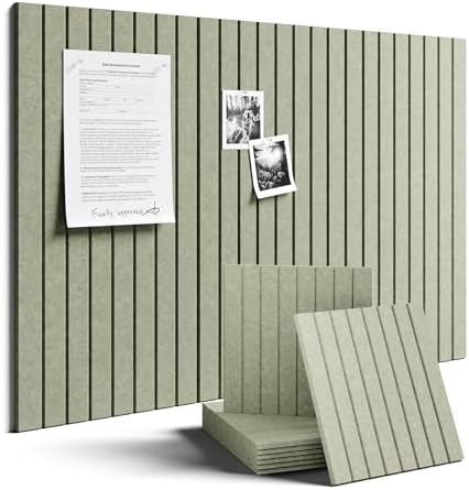 Fluxynara Felt Bulletin Board & Cork Board Alternative 36'' x 24'' - 6 Pack by FLUXYNARA