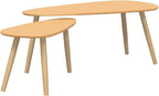 Scandinavian Style Coffee Table Set of 2 - Image 2