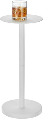 mDesign Glass Top Side/End Drink Table by mDesign