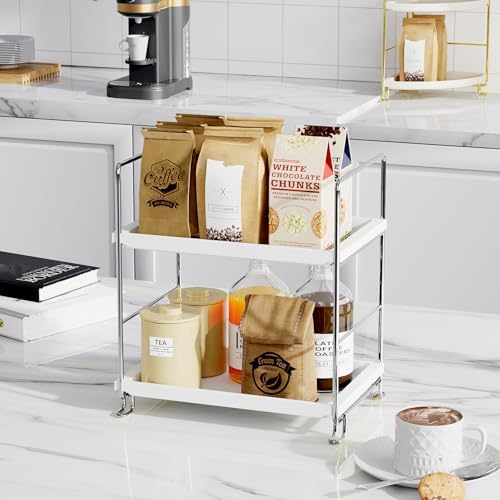 FSyueyun 2-Tier Bathroom Countertop Organizer, Makeup Organizer for Vanity - Image 6