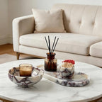 Luxury Natural Marble Catchall Bowl, Jewelry Dish Trinket Tray Home Decor - Image 6