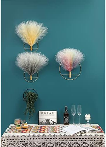 Pretty Jolly Boho Succulent Wall Decor Black Metal Wall-Mounted Art - Image 6