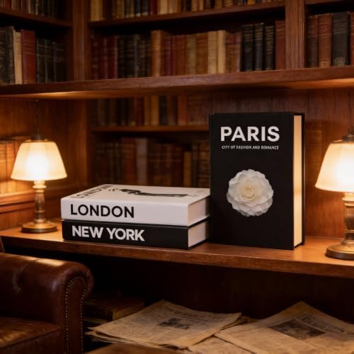 3 PCS Faux Decorative Books for Home Decor - Image 3