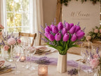 Mandy's 20pcs Artificial Lavender Tulips - Image 5