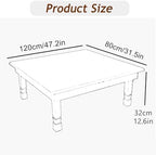 Folding Solid Wood Low Table - Image 2