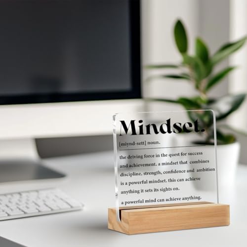 Inspirational Mindset Decor Acrylic Sign, Motivational Decor Acrylic Plaque - Image 4