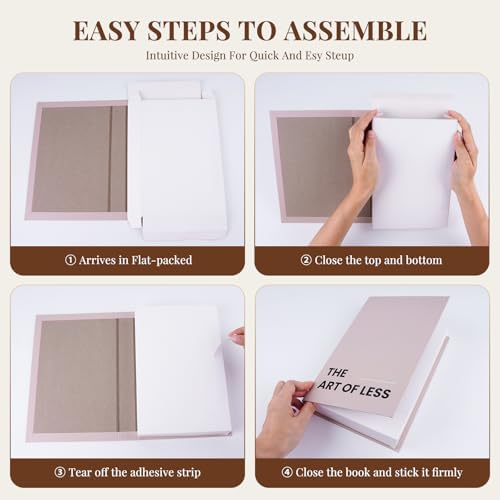 3Pcs Decorative Books, Fake Books for Coffee Table Decor Home Decor - Image 2