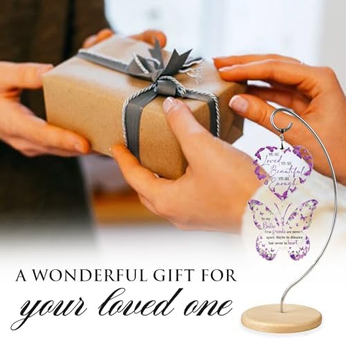 Purple Butterfly Decor for Best Friend Bestie Women - Image 6