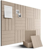 Fluxynara Felt Bulletin Board & Cork Board Alternative 48'' x 36'' by FLUXYNARA