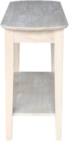 International Concepts Phillips Oval Sofa Table, Unfinished - Image 8