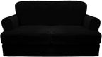 CUCRAF Cushion Sofa Cover 3 Piece Slipcovers, Soft Thick Velvet Couch Cover by CUCRAF