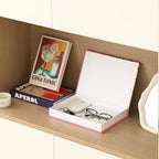 Aesthetic Decorative Books,Set of 3 Fake Books Storage Box(Pink) - Image 3
