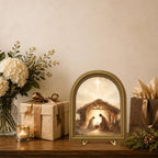 Christmas Decor Vintage Jesus Nativity Wall Art Sign Table Decor - Image 7