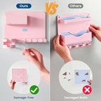 Floating Shelves for Bedside Shelf Accessories Organizer, Wall Mount Shelf Stick On, Cute Room Decor Aesthetic, Girls Room Decor, Cool Stuff for Bedroom Storage and Organization (Pink) - Image 5