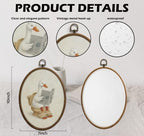 Funny Goose Bathroom Wall Art, Whimsical Goose Bathroom Decor, Waterproof - Image 2