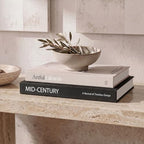 Aesthetic Decorative Books Set of 2 - Stylish Boxes for Coffee Table Decor by ZICOTO