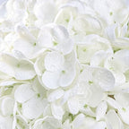 4 Pcs Real Touch Hydrangea Artificial Flowers, 21" Fake Flowers, White - Image 4