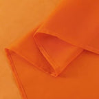 SpaceDresser Basic Rod Pocket Sheer Voile Window Curtain Panels Orange 2 Panels - Image 7