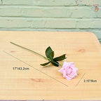 Mandy's Artificial 10 Stems Silk Light Pink Rose - Image 2
