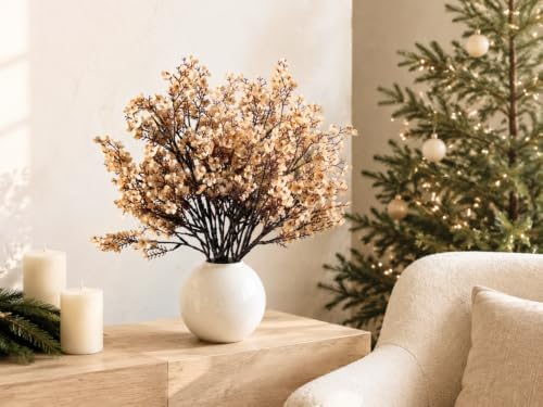 Mandy's 6 Bundles Artificial Champagne Baby’s Breath Flowers - Image 7