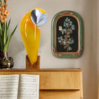 15 Inch Owl Statue, Resin Bookshelf Decor Figurine - Image 2