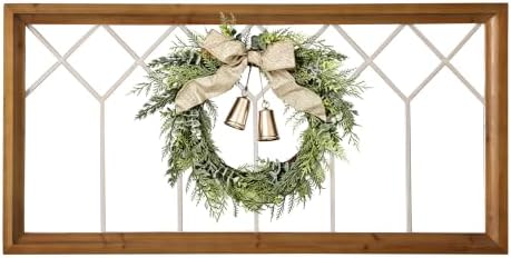 Sintosin Boho Window Pane Wall Decor 19 X 39 Inches, Wood by Sintosin