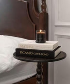 Set of 2 Linen Decorative Books with Hidden Storage – Chic Housewarming & Christmas Gift Idea, Monochrome Faux Book Box for Shelf and Coffee Table Decor (White & Black) - Image 3