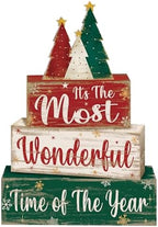 Moucuny 4 Pcs Christmas Tree Table Decorations by Moucuny