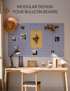 Fluxynara Felt Bulletin Board & Cork Board Alternative 36'' x 24'' - 6 Pack - Image 6