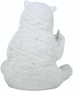 JFSM INC. Polar Bear Raising Middle Finger Figurine Funny Hilarious Decor - Bear Lover Gifts, Cabin Themed Decor, - Image 7