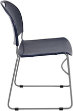 Flash Furniture HERCULES Series 880 lb. Capacity Navy Ultra-Compact Stack Chair - Image 7