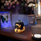 edenfuax Punk Duck Goth Resin Duck - Garage Kits,Unique Gothic Gifts & Collectibles,Vinyl Rubber Novelty Ornament Dark Satanic Duck Figurine for Desktop Home Halloween Decor (Gothic Girl) - Image 2