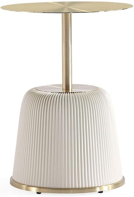 Manhattan Comfort Anderson Modern 15.75" Round End Tables 1.0 - Image 7