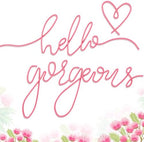 Hicarer Metal Hello Gorgeous Wall Art Minimalist Pink Wall Decor by Hicarer