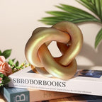 Wood Knot Decor -Coffee Table Decor,Gold Decor Shelf Decor - Image 5