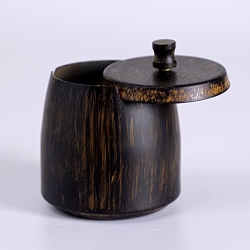 Ashtray with Lid for Cigarette, Stainless Steel Smokeless Odorless Windproof Ashtrays for Home Office Tabletop Outside Patio Outdoor Balcony(3.54''x2.8''x3.38'') - Image 4