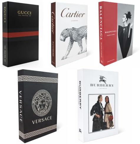 Decorative Faux Books for Home Decor, Foldable Fake Book Set, 5 Pieces - Image 3