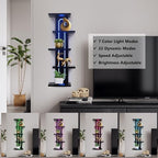 Homaterial RGB 5-Tier Floating Shelves for Wall - Image 4