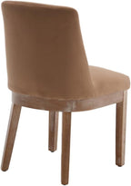 RIVOVA Modern Dining Chairs Set of 4, Comfortable Velvet Fabric Upholstered - Image 7