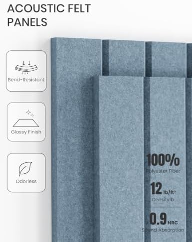Fluxynara Felt Bulletin Board & Cork Board Alternative 36'' x 24'' - 6 Pack - Image 4