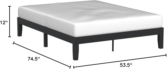 Mellow Naturalista Classic 12 Inch Solid Wood Platform Bed - Image 2