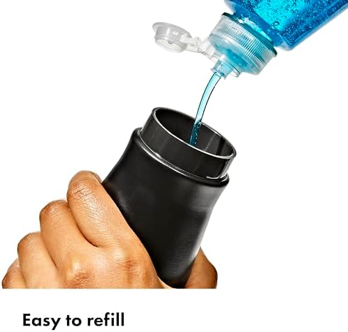 OXO Good Grips Stainless Steel Easy Press Soap Dispenser - Matte Black - Image 3