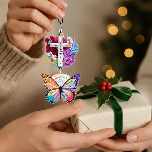 Christian Gifts for Women Birthday - Christmas Inspiration Religious Gifts for for Friends, Mom, Sister, Girl, Female Coworker, Christian - Religious Spiritual Gift - Christian Desk Decor - Image 3