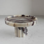 Natural Marble Tray with Legs, Vanity Decorative Tray for Countertop Organizer, Catchall Tray for Perfume, Candles, Jewelry Dish by Natust