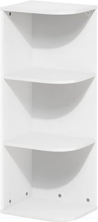 Furinno PASIR Book Shelf, 3-Tier Corner Bookshelf by Furinno-FitsYourSpaceFitsYourBudget