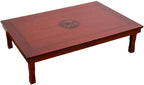 Rectangle 120x80cm Korean Dining Table Folding Leg Dining Room Furniture Asain by Unknown