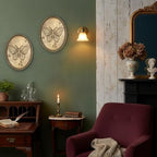 Vintage Butterfly Wall Sculpture, Antique Wall Decor, Gold Wall Art, Hanging Decoration with Embossed Butterfly Design, Vintage Decoration for Living Room Bedroom and Hallway, Housewarming Gift - Image 7