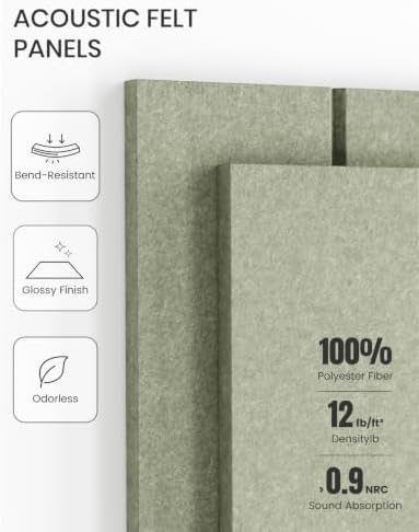Fluxynara Felt Bulletin Board & Cork Board Alternative 48'' x 36'' - Image 5
